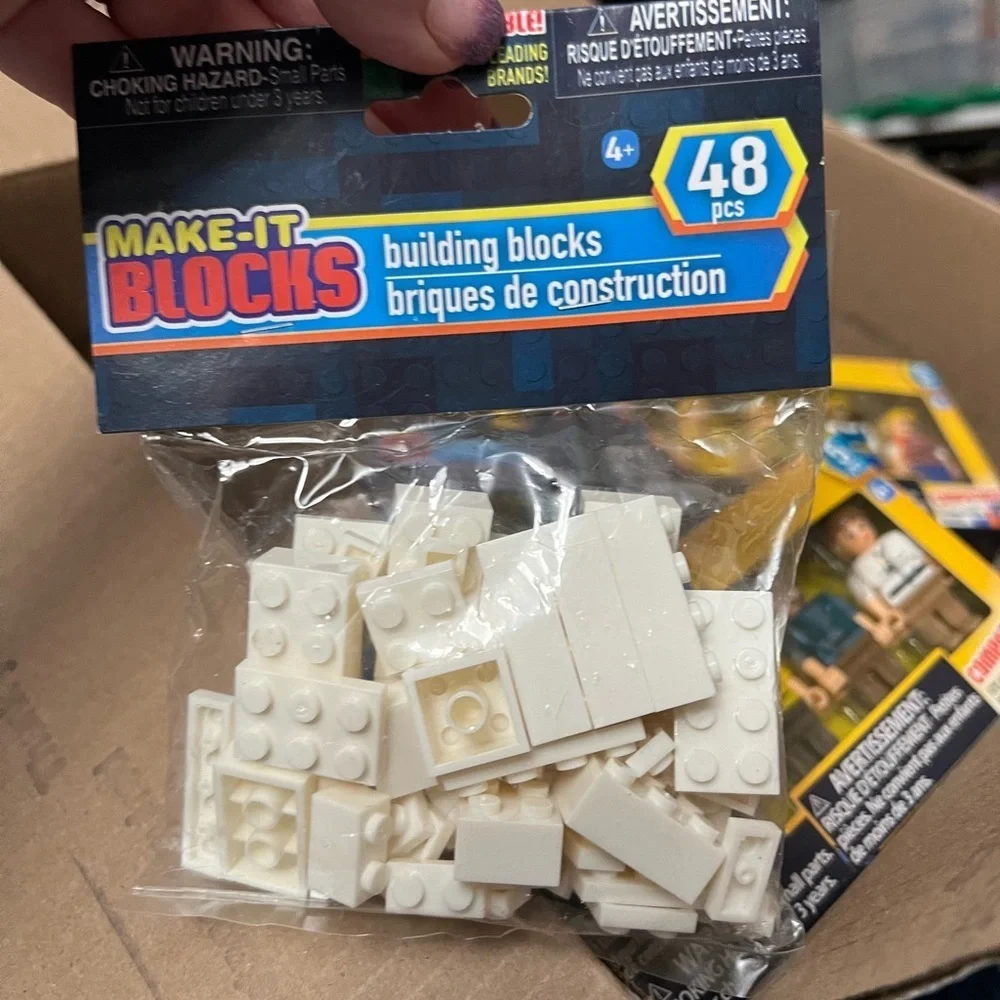 Make it Blocks Mini Figures Firefighters, Police Sets 65 NEW Building Packs